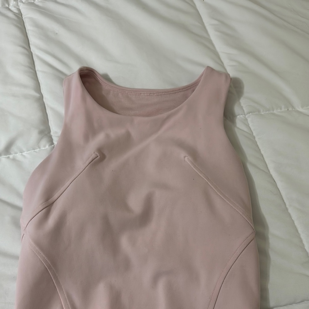 Lululemon Athletica Pink Crop Top